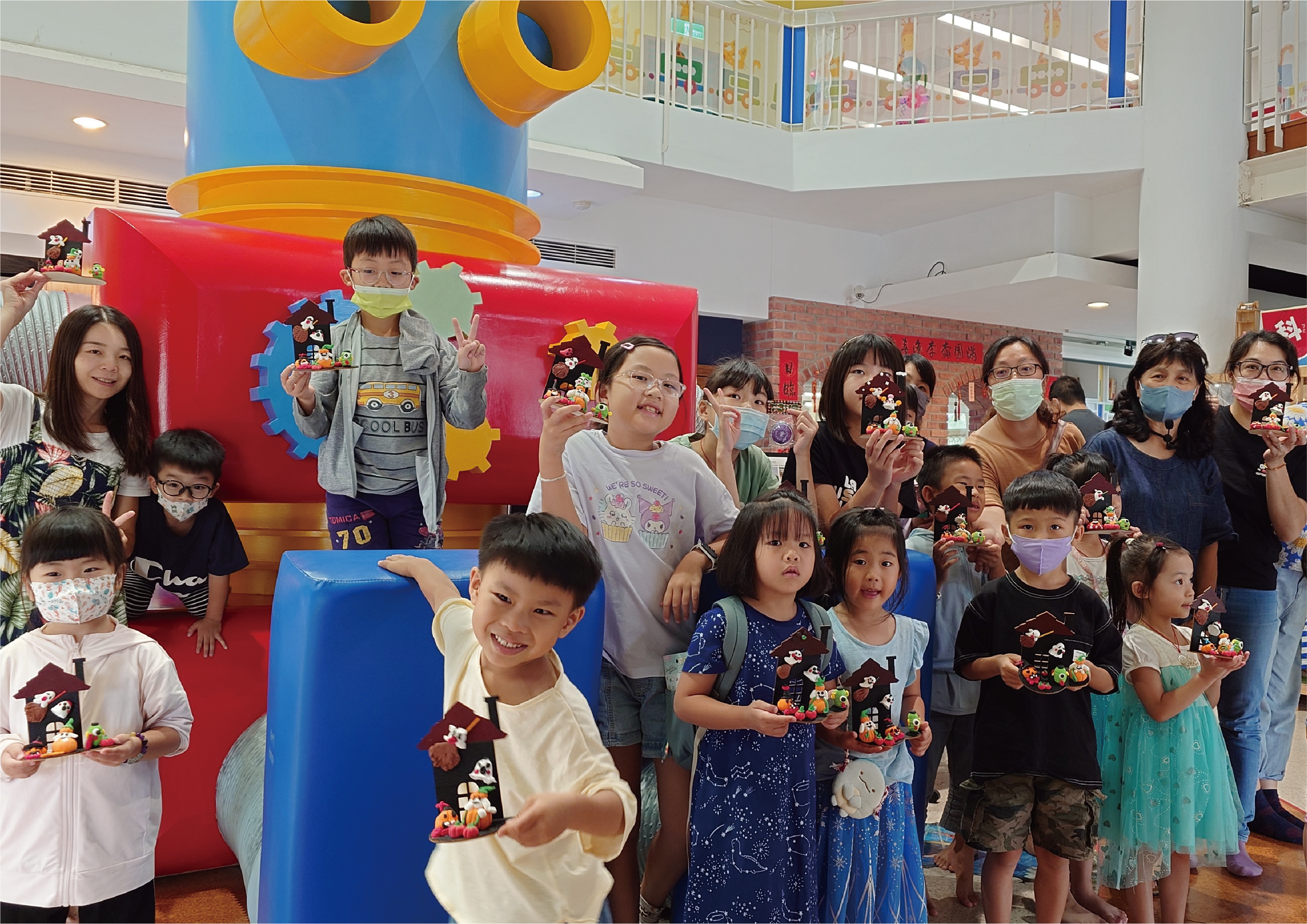 〈113〉兒童館常駐—創意黏土活動